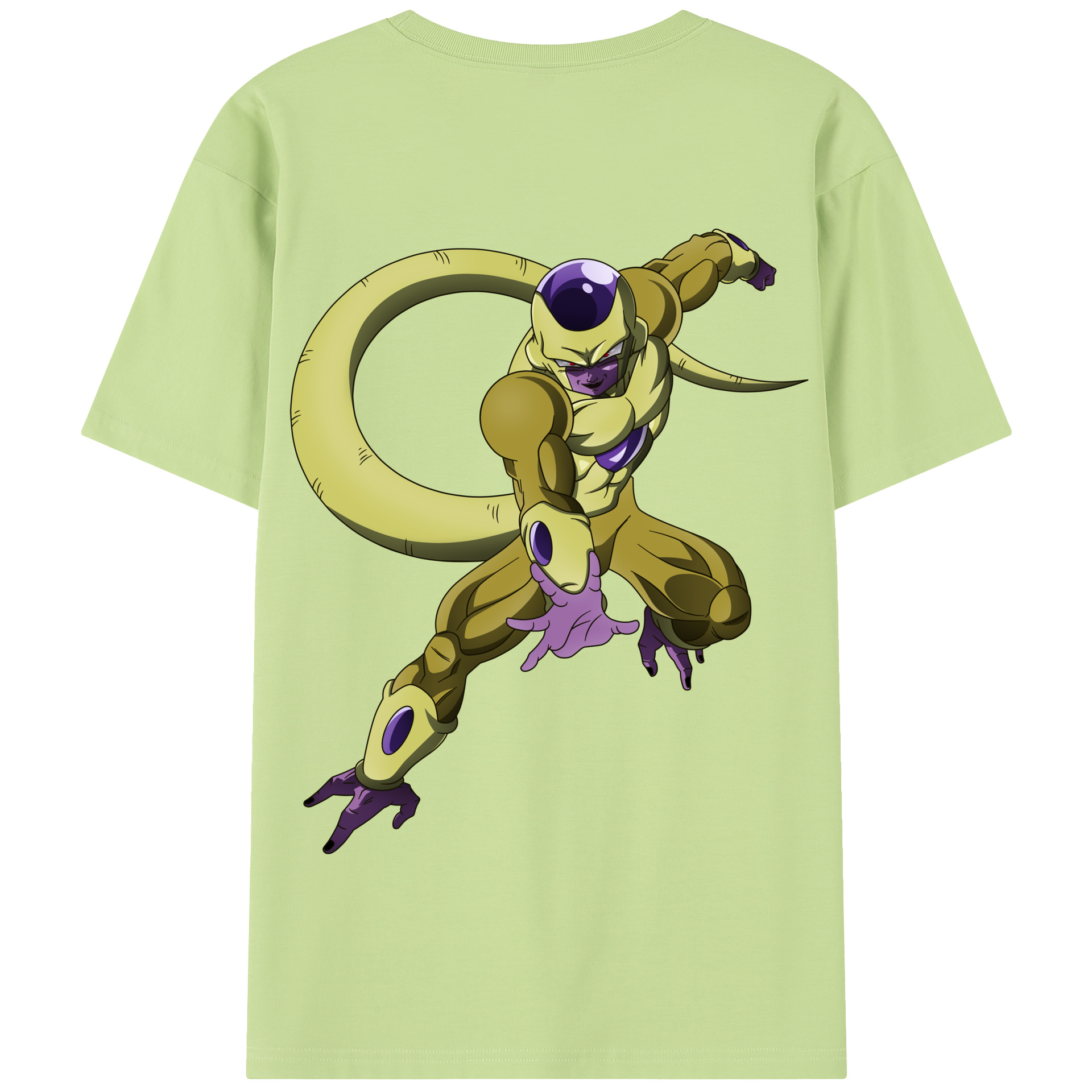 （画像用） ドラゴンボール フリーザ DRAGON BALL Frieza 綿100％半袖Tシャツ（背面プリント）
